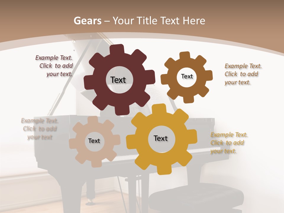 Human Hand Small Selling PowerPoint Template