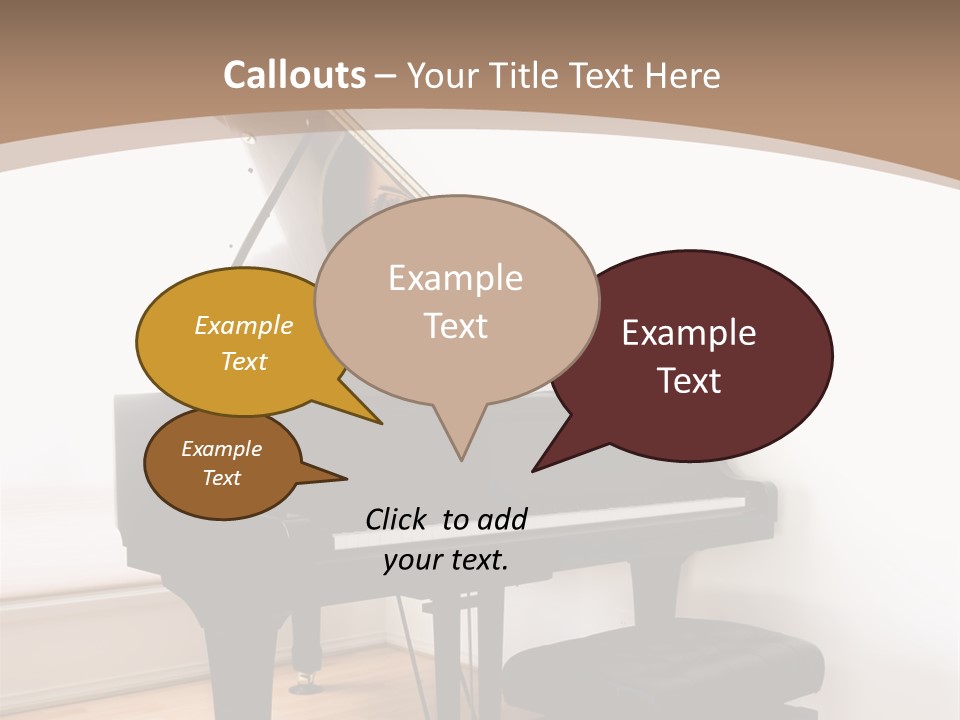 Human Hand Small Selling PowerPoint Template