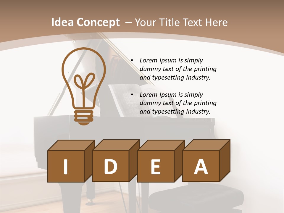 Human Hand Small Selling PowerPoint Template