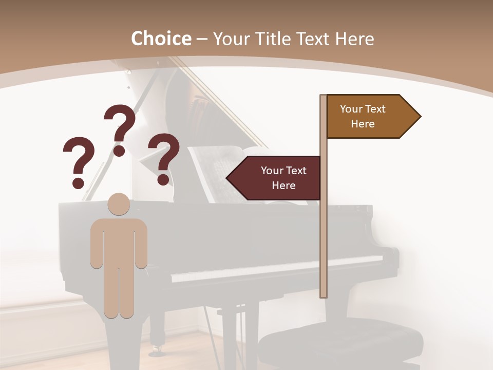 Human Hand Small Selling PowerPoint Template