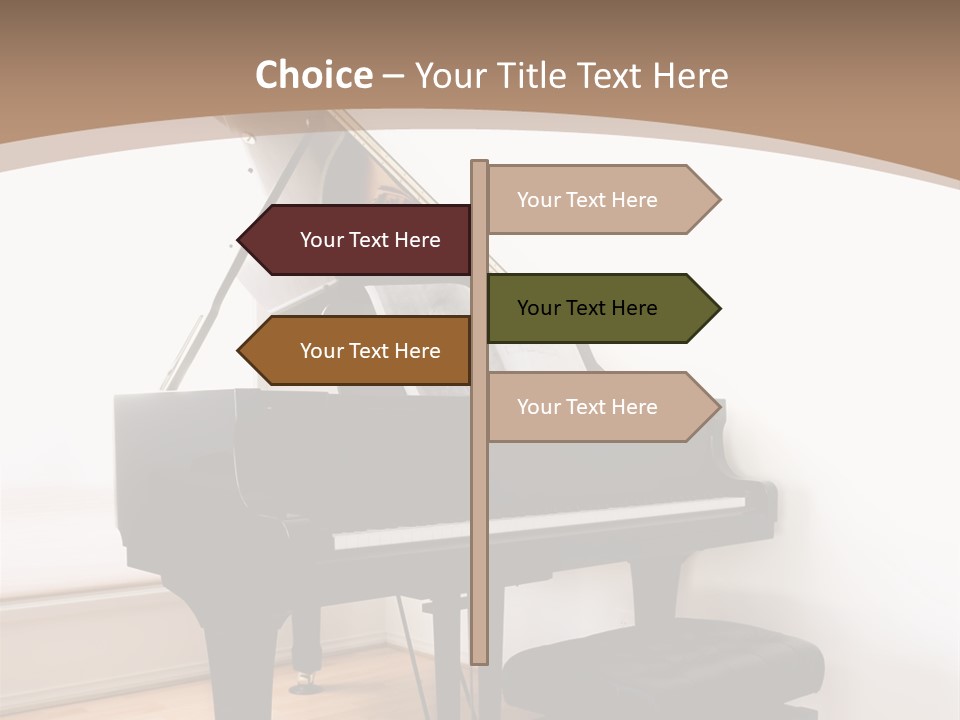 Human Hand Small Selling PowerPoint Template