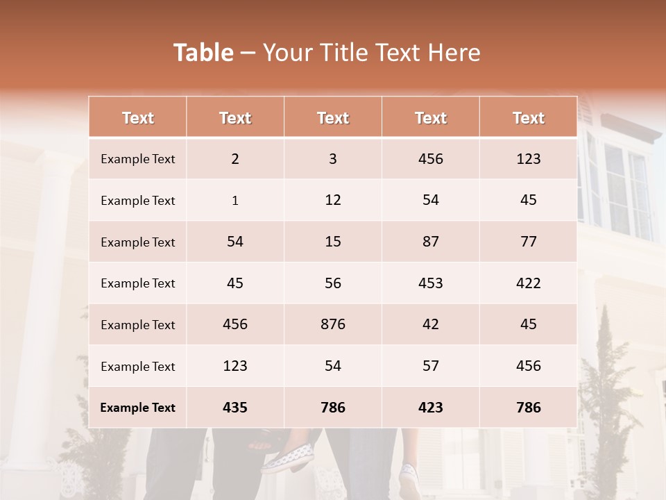 Model Build Finance PowerPoint Template