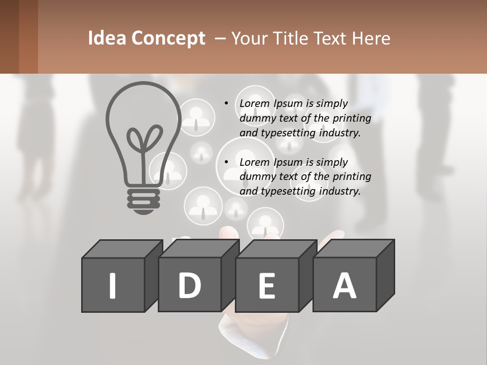 Ownership Rent Green PowerPoint Template