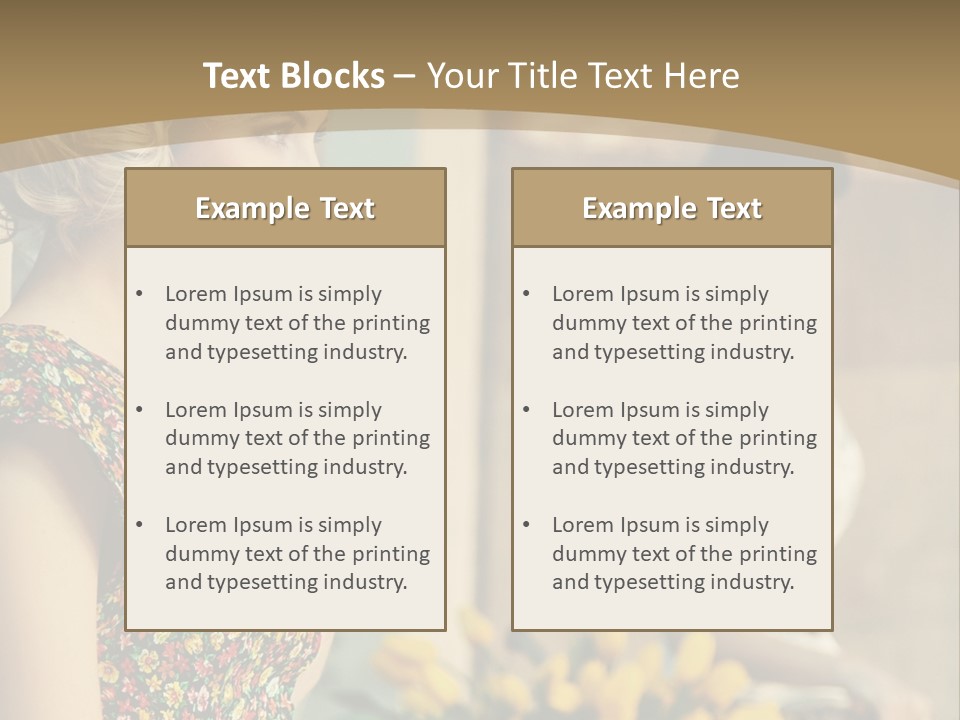 Property Human Hand Grass PowerPoint Template