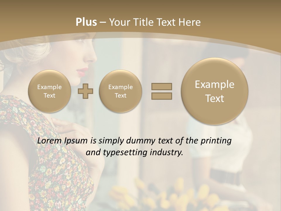 Property Human Hand Grass PowerPoint Template
