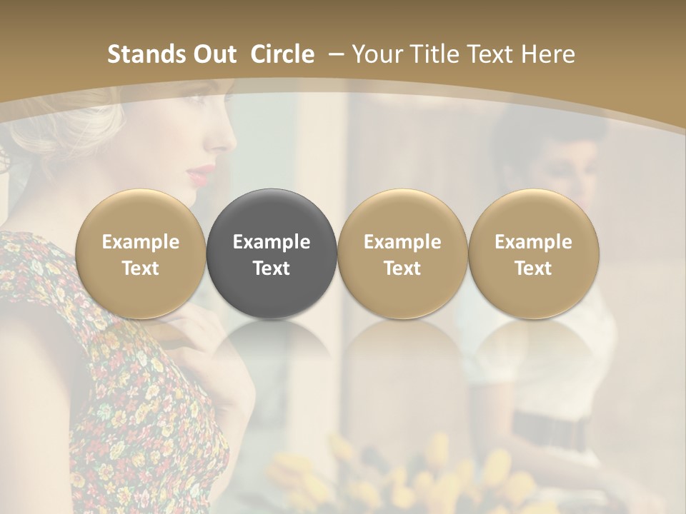 Property Human Hand Grass PowerPoint Template