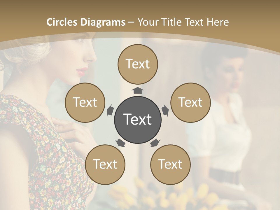 Property Human Hand Grass PowerPoint Template