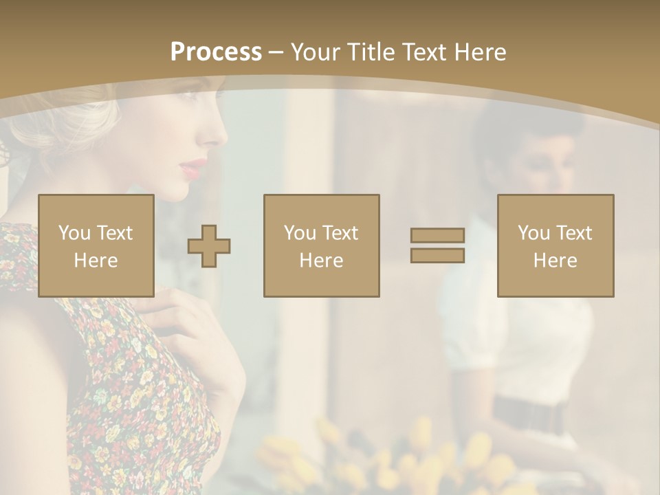Property Human Hand Grass PowerPoint Template