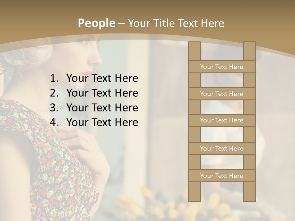 Property Human Hand Grass PowerPoint Template