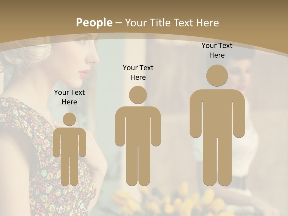 Property Human Hand Grass PowerPoint Template