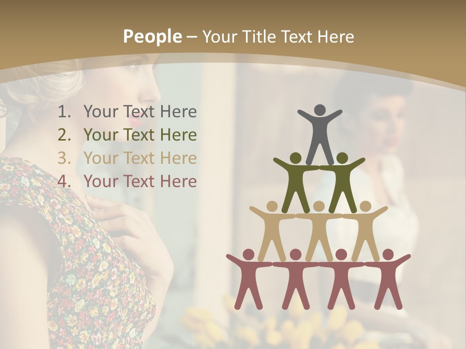 Property Human Hand Grass PowerPoint Template