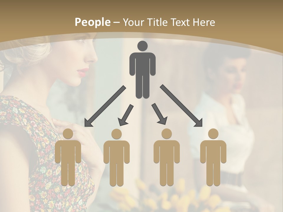 Property Human Hand Grass PowerPoint Template