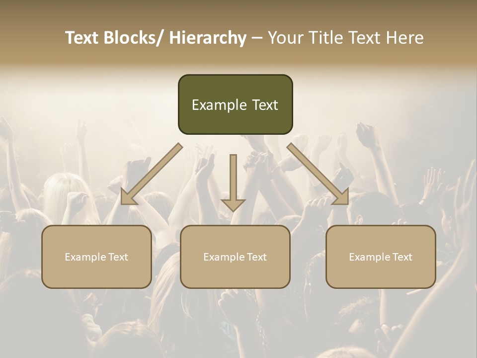 Finance Human Hand Architecture PowerPoint Template
