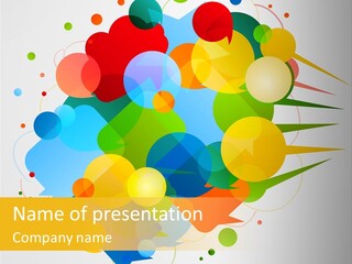 Man Business Small PowerPoint Template