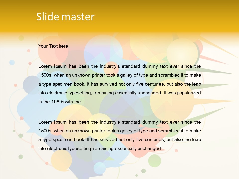 Man Business Small PowerPoint Template