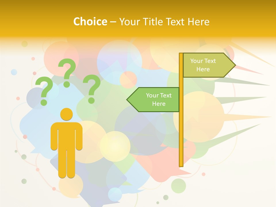 Man Business Small PowerPoint Template