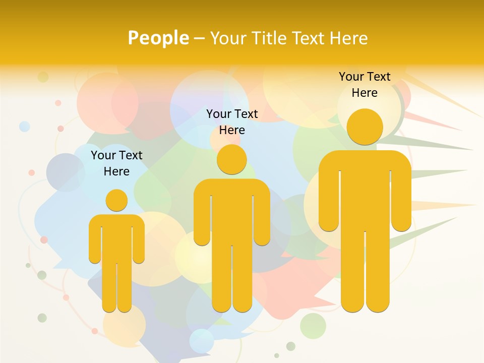 Man Business Small PowerPoint Template