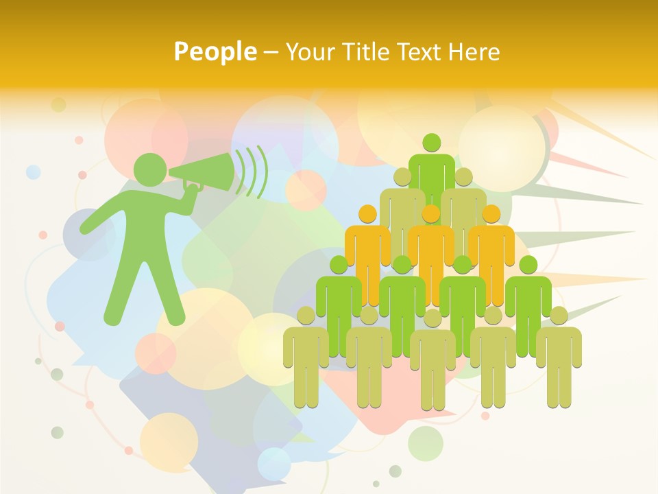 Man Business Small PowerPoint Template