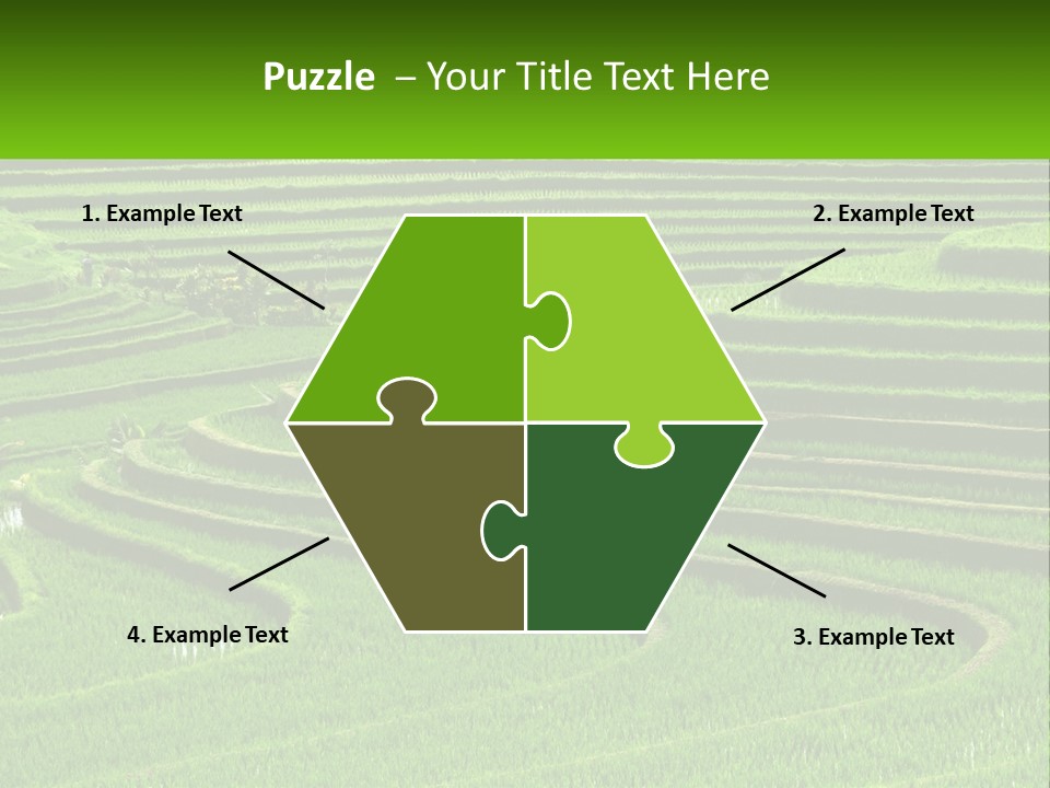 Property Cloud Leaf PowerPoint Template