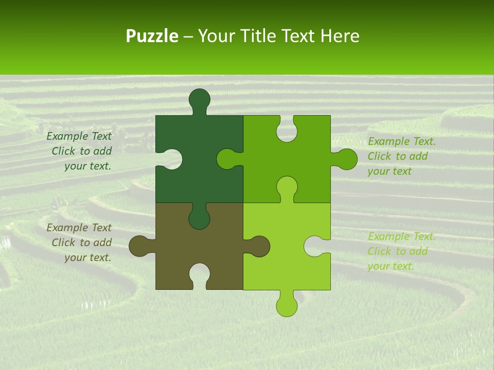 Property Cloud Leaf PowerPoint Template