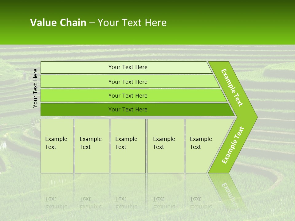 Property Cloud Leaf PowerPoint Template
