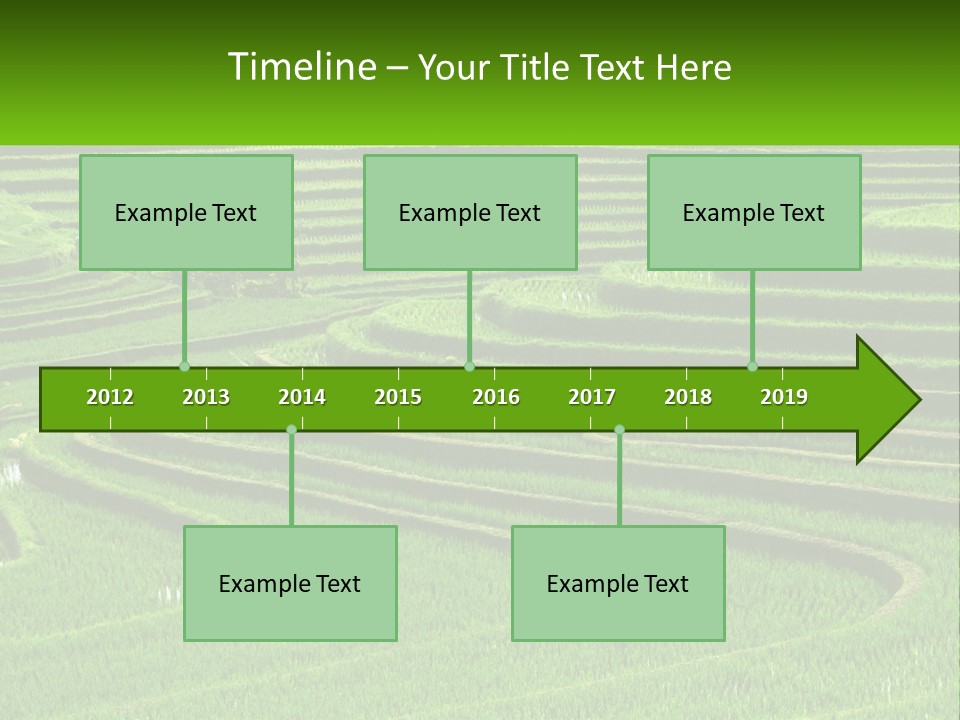 Property Cloud Leaf PowerPoint Template