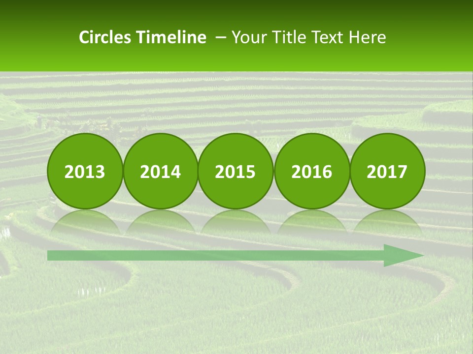 Property Cloud Leaf PowerPoint Template