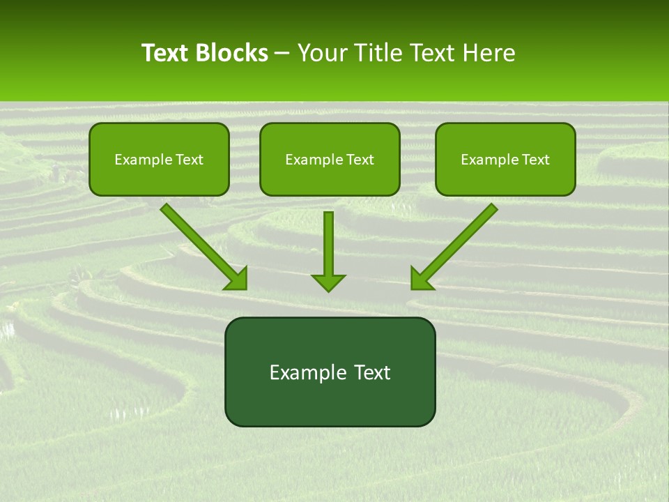 Property Cloud Leaf PowerPoint Template