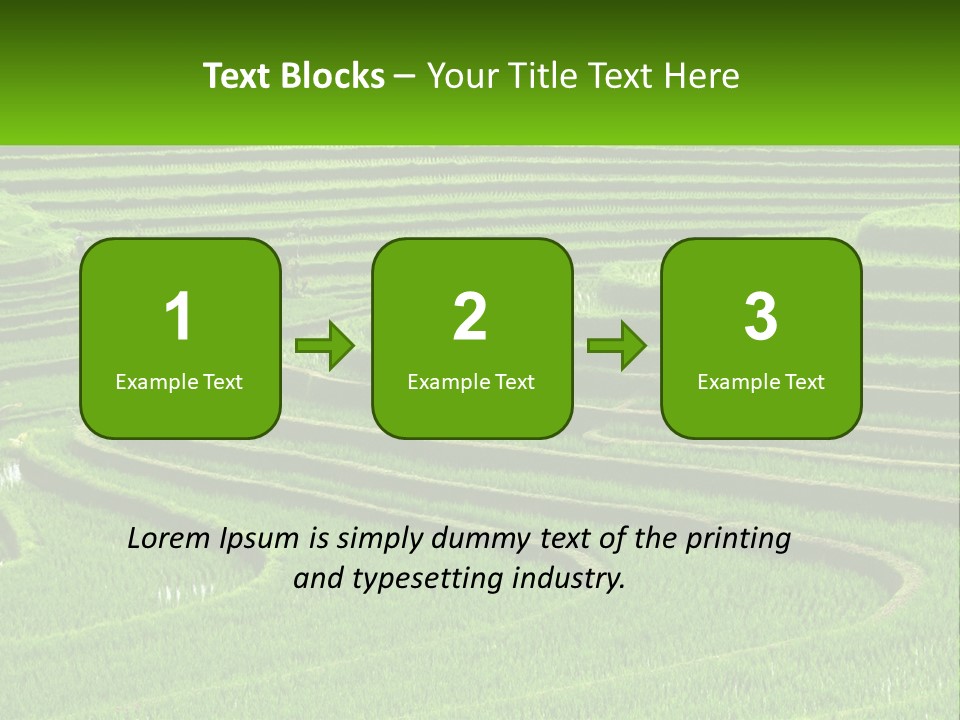 Property Cloud Leaf PowerPoint Template