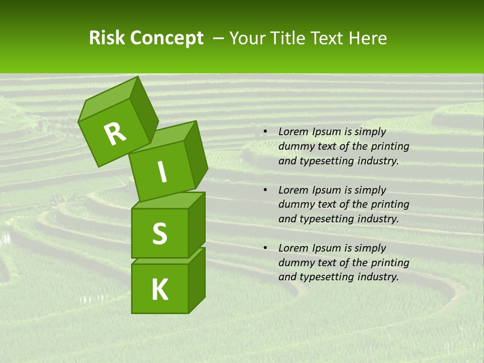 Property Cloud Leaf PowerPoint Template