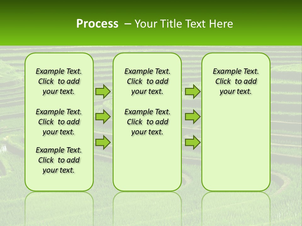 Property Cloud Leaf PowerPoint Template
