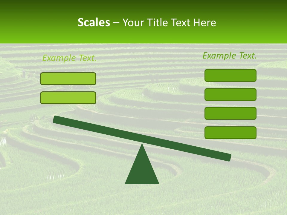 Property Cloud Leaf PowerPoint Template