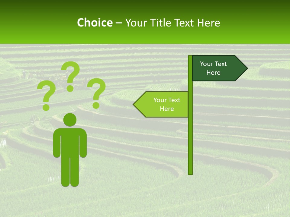 Property Cloud Leaf PowerPoint Template