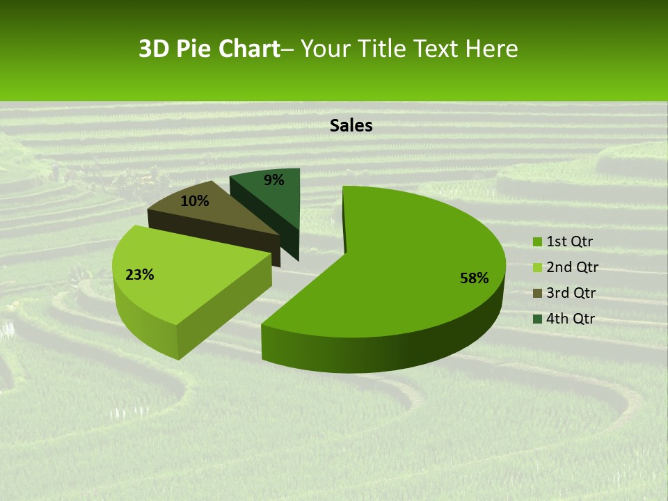 Property Cloud Leaf PowerPoint Template