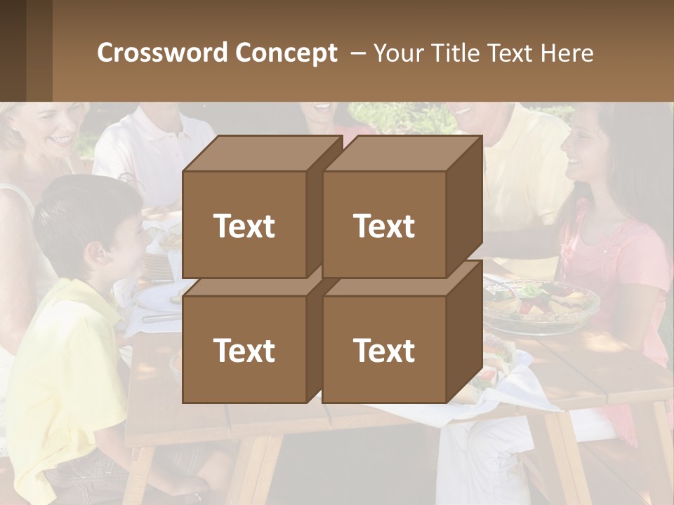 Construct Small Leaf PowerPoint Template