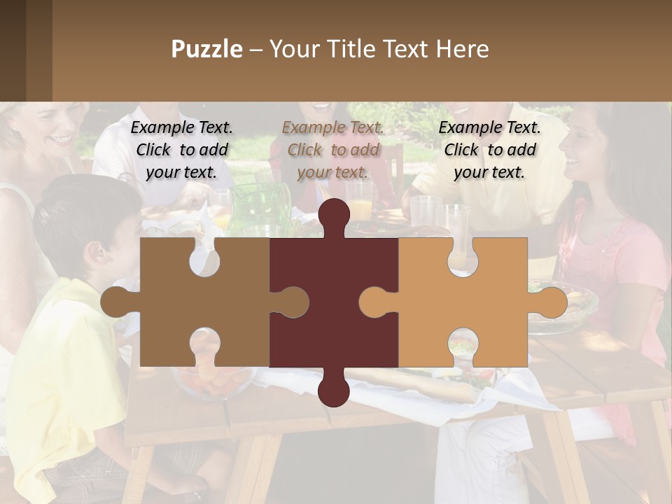 Construct Small Leaf PowerPoint Template