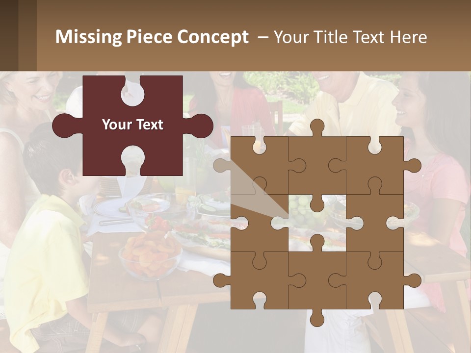 Construct Small Leaf PowerPoint Template