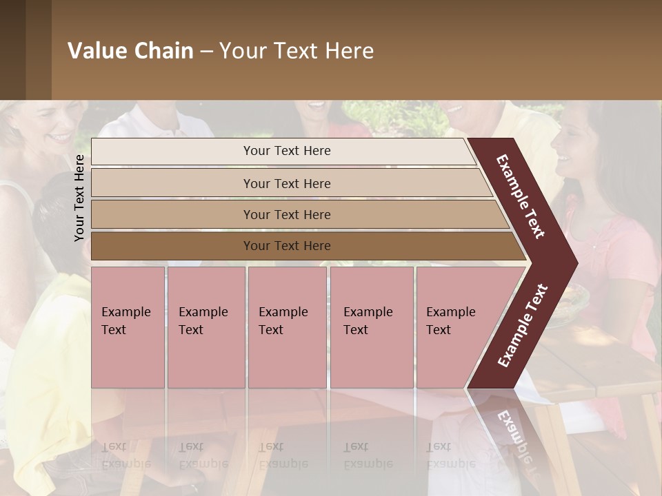 Construct Small Leaf PowerPoint Template