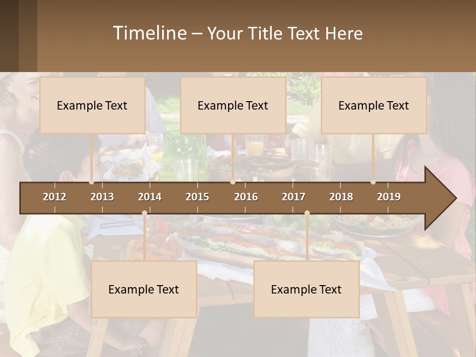 Construct Small Leaf PowerPoint Template