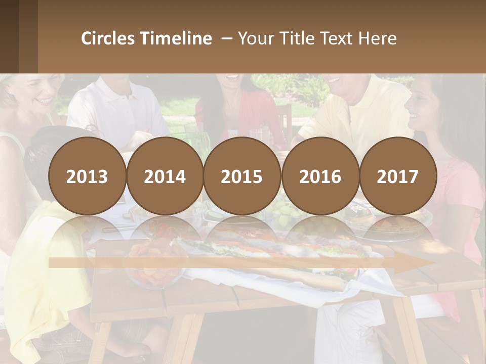 Construct Small Leaf PowerPoint Template