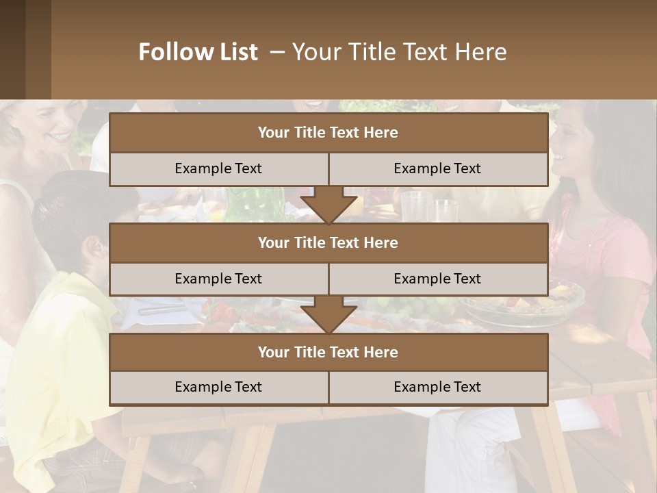 Construct Small Leaf PowerPoint Template