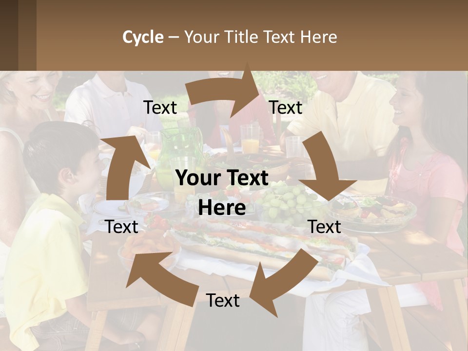 Construct Small Leaf PowerPoint Template