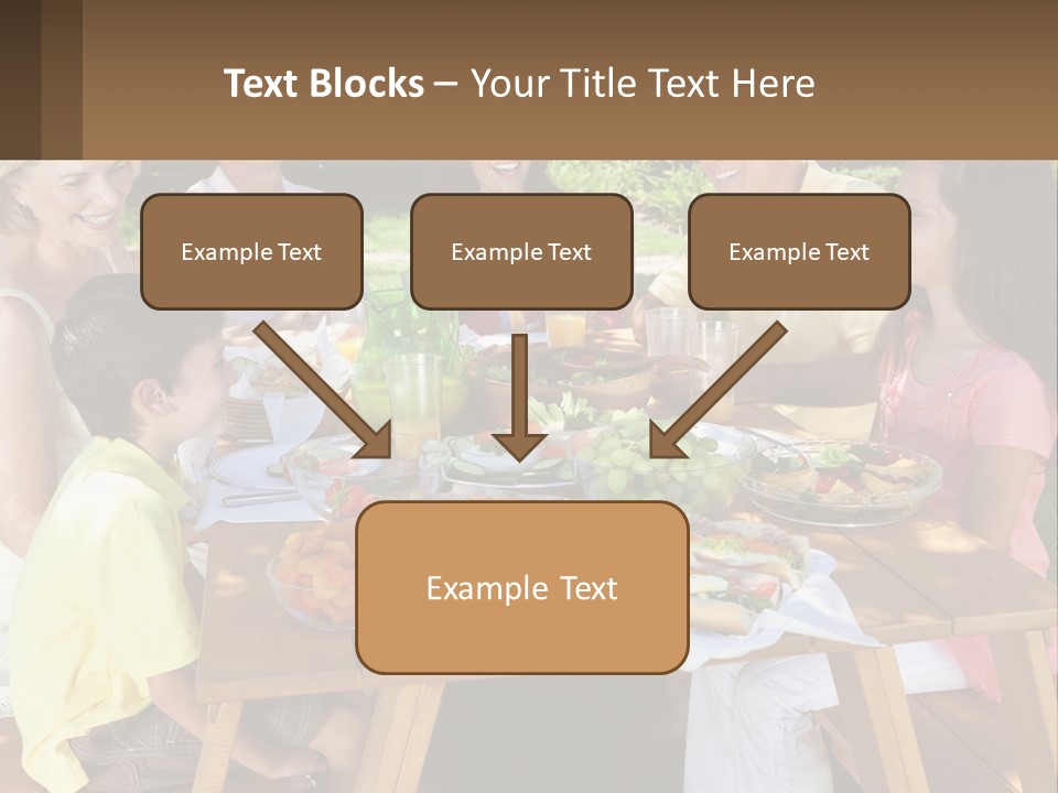 Construct Small Leaf PowerPoint Template