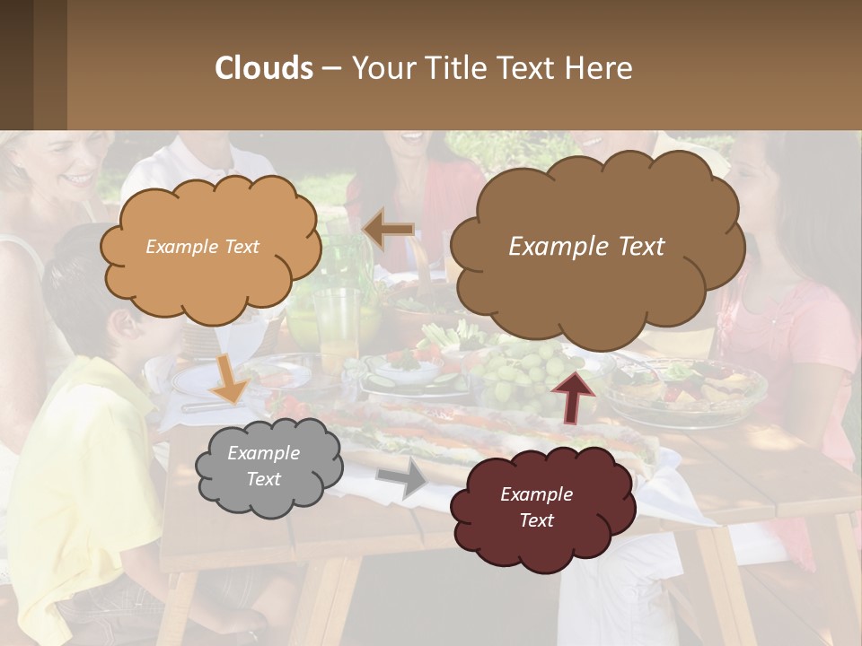 Construct Small Leaf PowerPoint Template