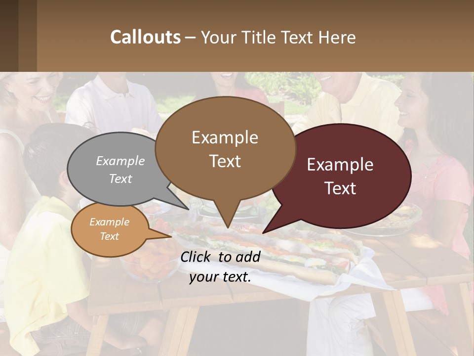 Construct Small Leaf PowerPoint Template