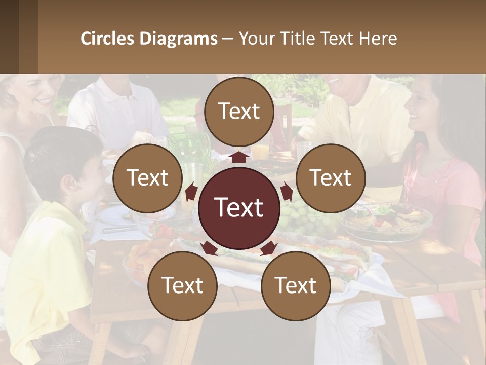 Construct Small Leaf PowerPoint Template