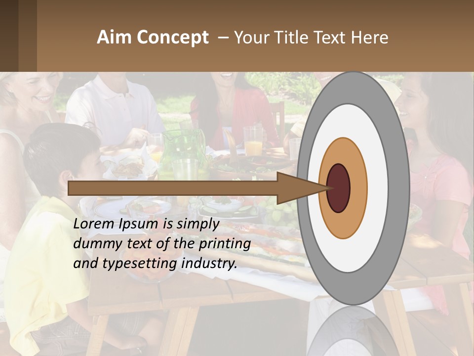 Construct Small Leaf PowerPoint Template