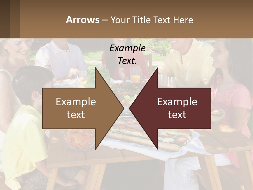 Construct Small Leaf PowerPoint Template