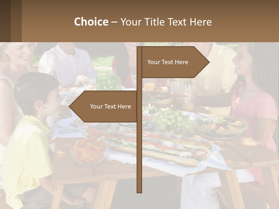 Construct Small Leaf PowerPoint Template