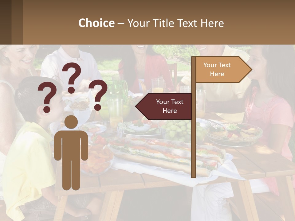 Construct Small Leaf PowerPoint Template